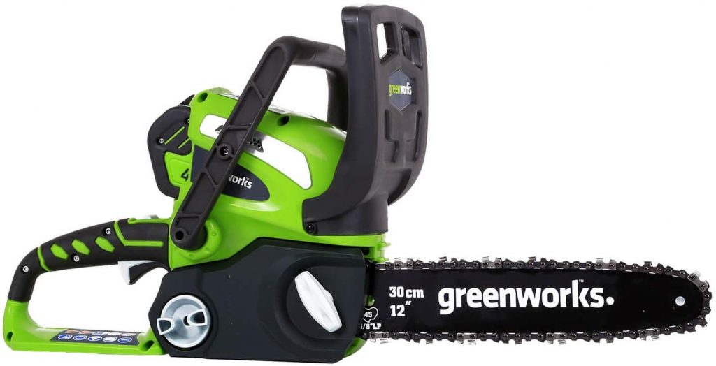 Greenworks 40V 12" Cordless Compact Chainsaw
