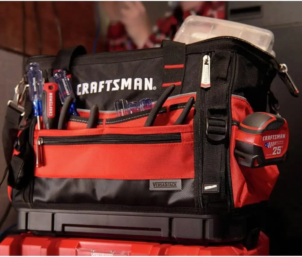 CRAFTSMAN VERSASTACK Zippered Tool Bag
